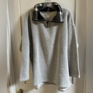 Gotkeys Oversized Warm Funnel Neck Loungewear Top  M